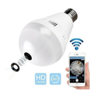Panoramic Light Bulb Wifi Camera 360 Degree