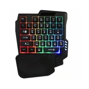 One-Handed RGB USB Gaming Keypad